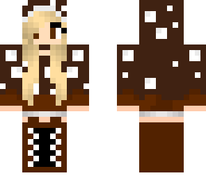 small edit of the choco cake girl