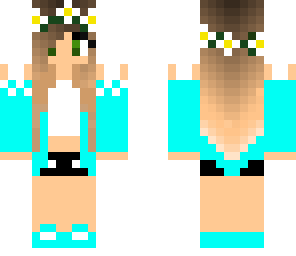 lei's flower blue
