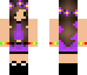 purple hippyish chibi
