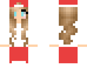 red and white swag