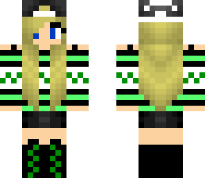 green girl