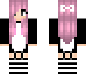 pink scene girl