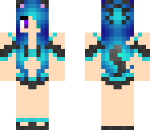 blue bikini