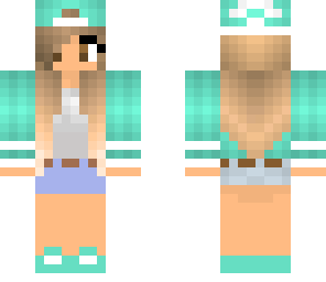 pretty teal gurl