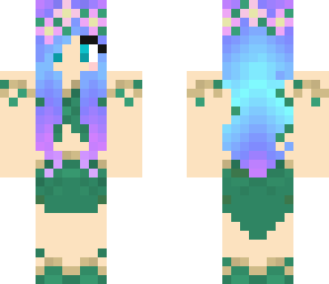 nymph with edited eyes