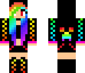 rainbow goth