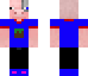 blue pig boy