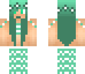 teal mermaid