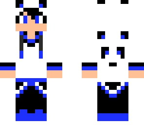 blue panda boy
