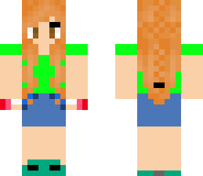 awesome minecraft girl