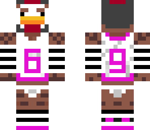 lebron james with a chicken mask as his disguise