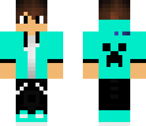 teen with creeper on back