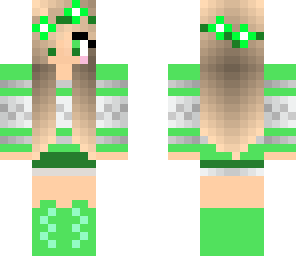 green girl