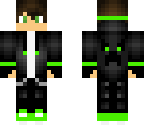 green teen boy