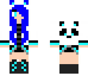 am blue panda girl v2