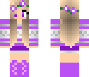 purple girl