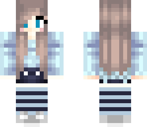 blue girl