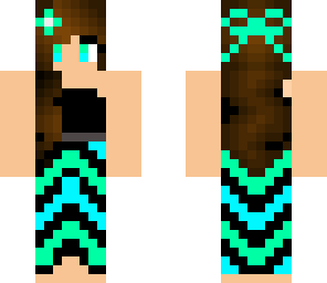 mint summer girl