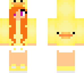 kawaii duck girl