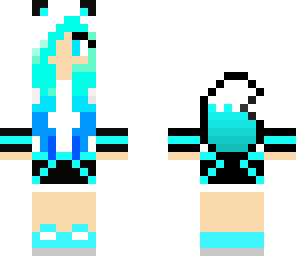 blue fox girl