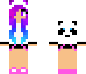 panda girl cool