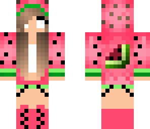 watermelon herobrine girl