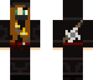 brunette ninja