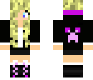 gaming creeper girl