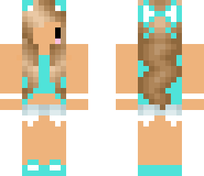 blue summer cutey chibi