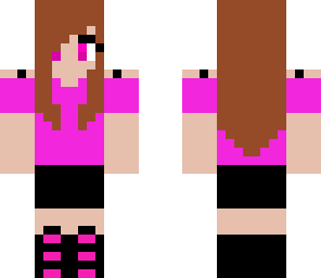 chica kawaii rosa