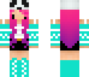 cute chibi panda girl