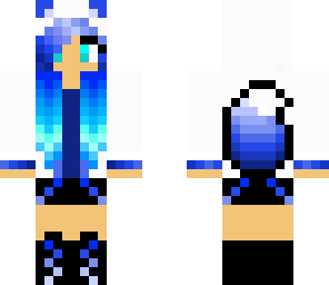 cute blue fox