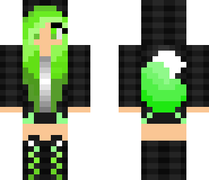 green wolf girl