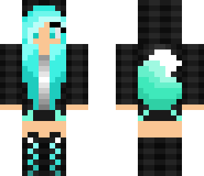 blue wolf girl