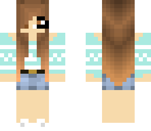 winter blue gamer girl