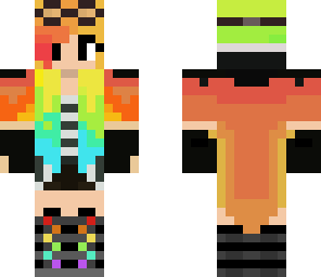 rainbow steampunk fixed hood color