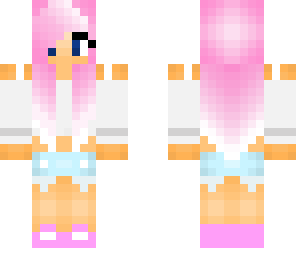 pink hair girl