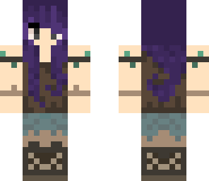 witchy purple head two