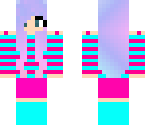 cotton candy girl