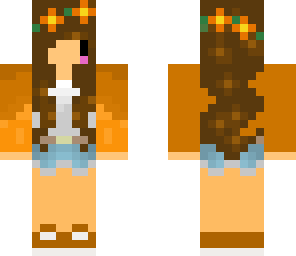 chibi summer girl