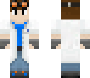lab coat blue