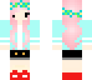 my chibi flower girl