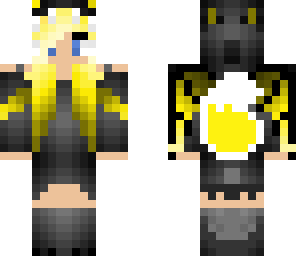dragon wolf girl