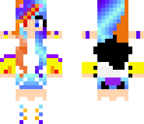 fire and ice cat girl