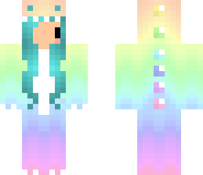 kawaii blue dinosaur