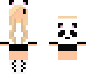 chibi panda girl