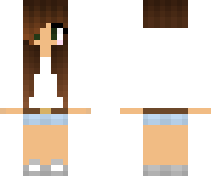 cute hoodie girl skin