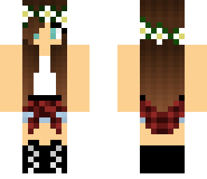 a girl skin