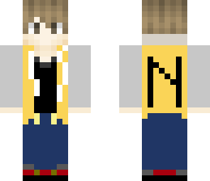 narwhalrusplayz skin with yellow accents