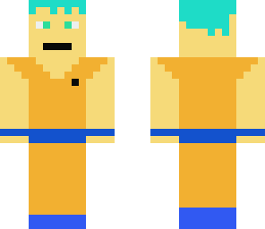 goku dios azul